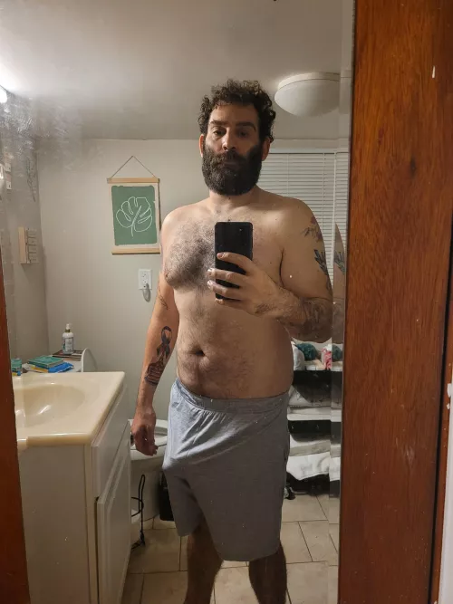 Hows my middle of the night beard?