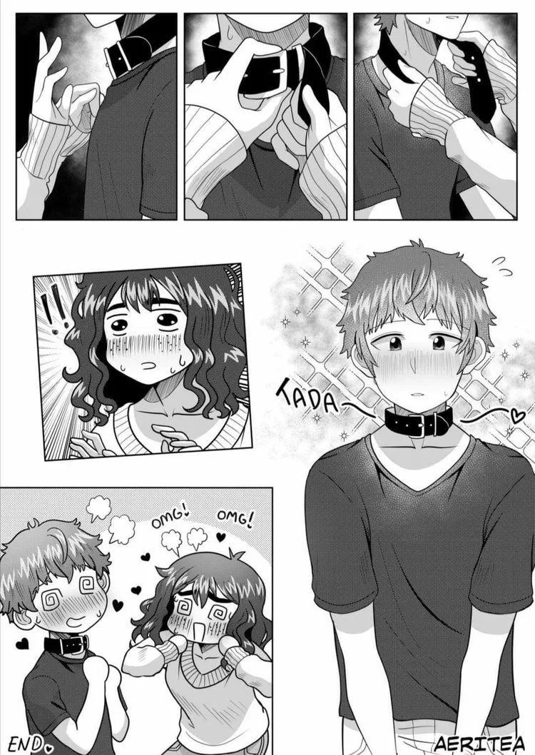 I relate to how excited she is by how cute he looks😭💖💖