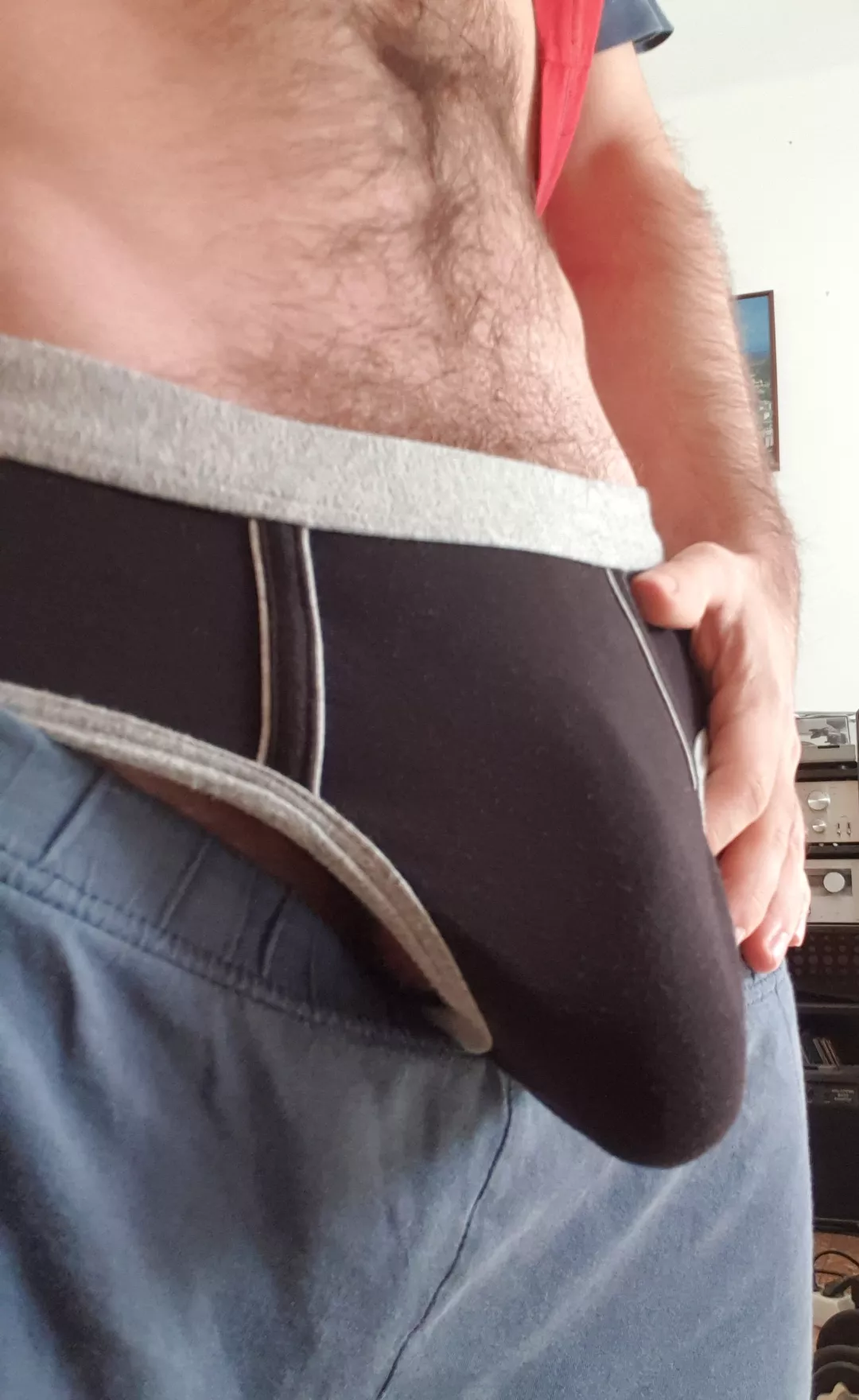 I'm working out, i don't tell what