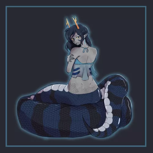 (OC) Homestuck Troll Commission.