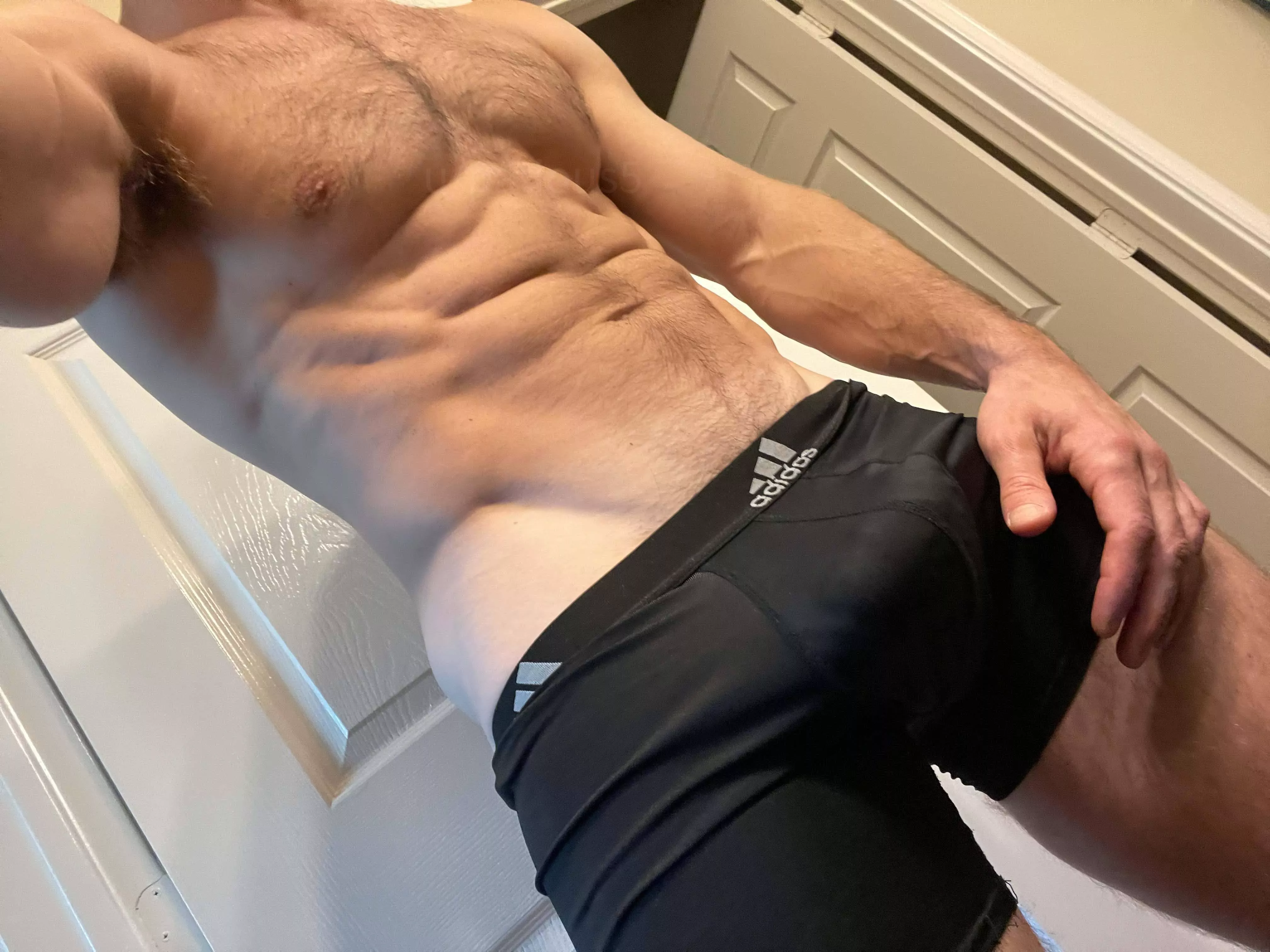 Post workout bulge