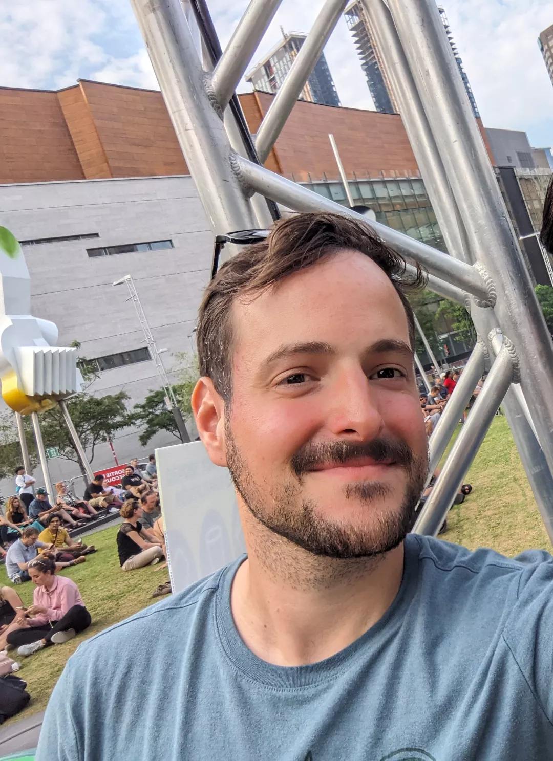 Taking advantage of the outside music festivals