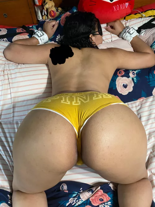 Tied head down, ass up.[OC]