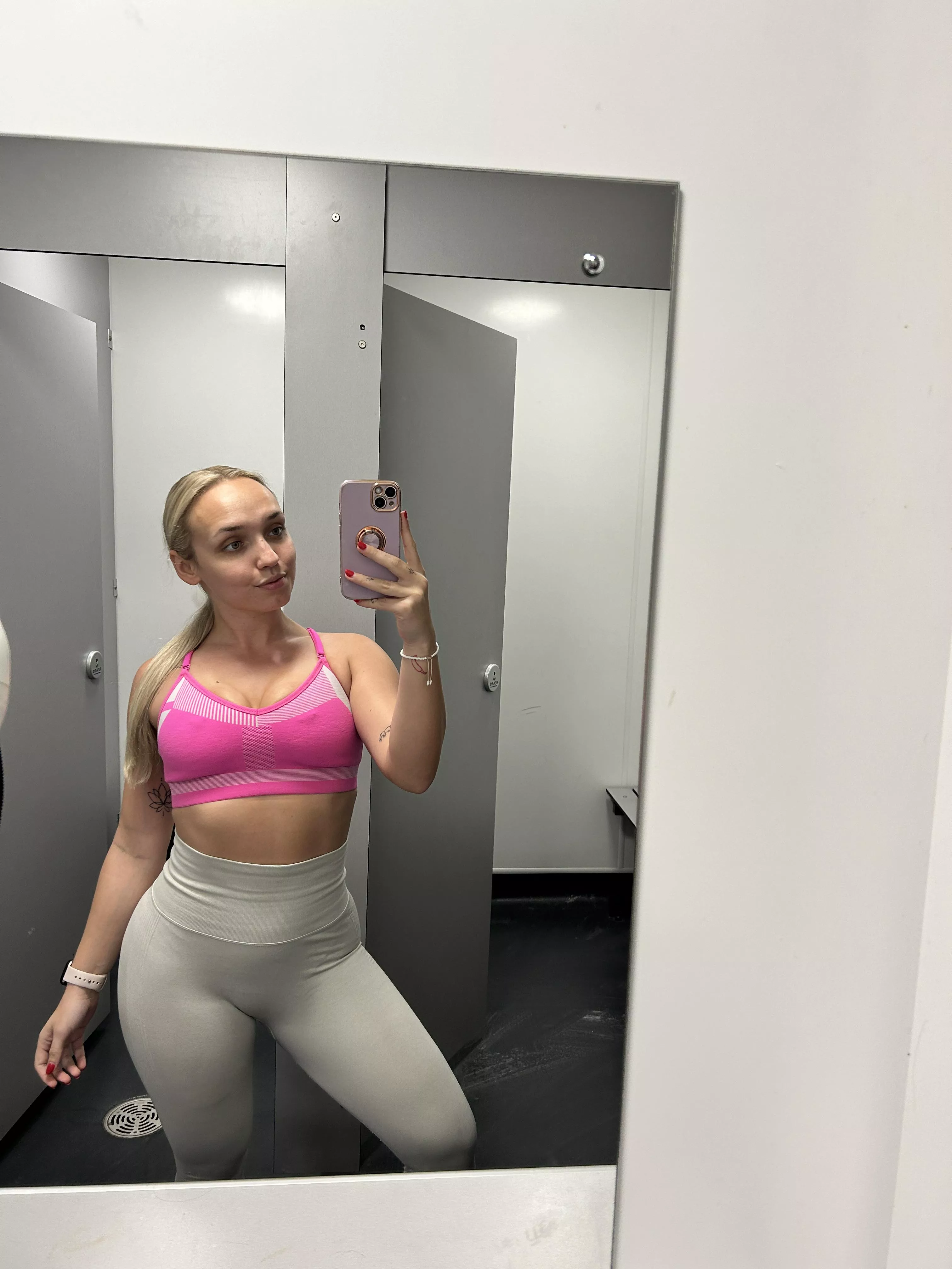 What do you think about my new gym outfit?