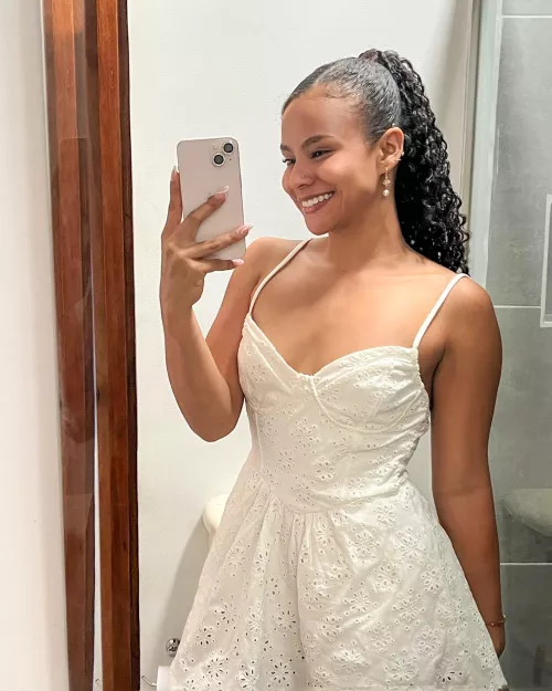 White is my color for the weekend