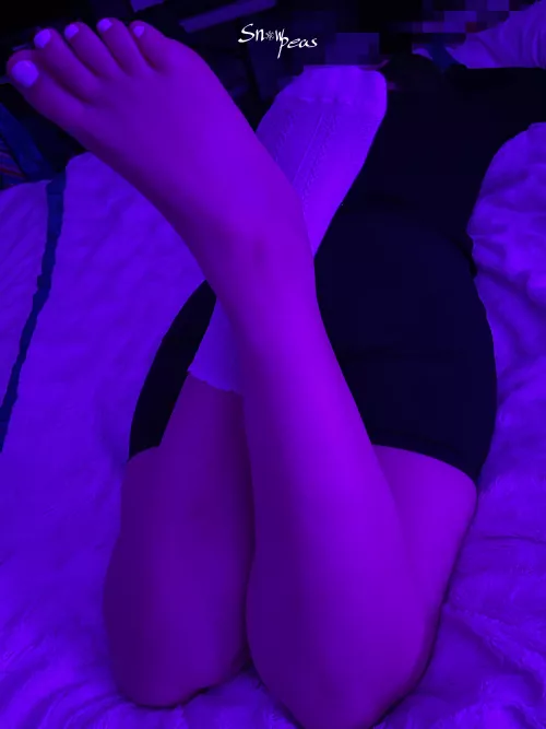 You can have one sock on one sock off, that way you are never bored