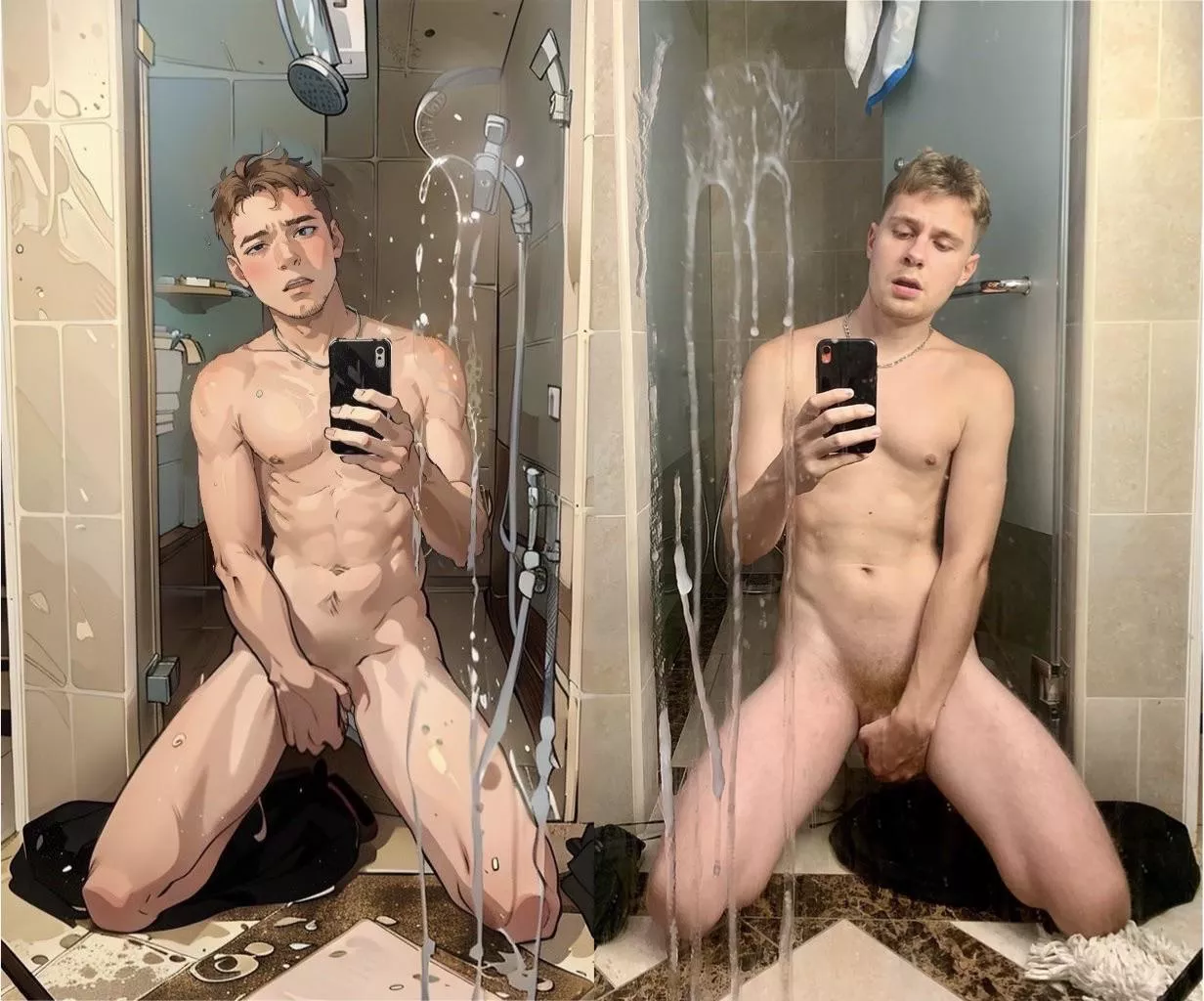 AI is getting horny now 😅 anime or real me?