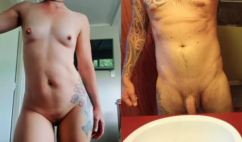 Business & life partners for 21 years. Former adult film industry workers. 3 kids later, older, wiser, chubbier🤣. Him 40, 6ft2, 94kgs. Her 47, 5ft1, 53kgs