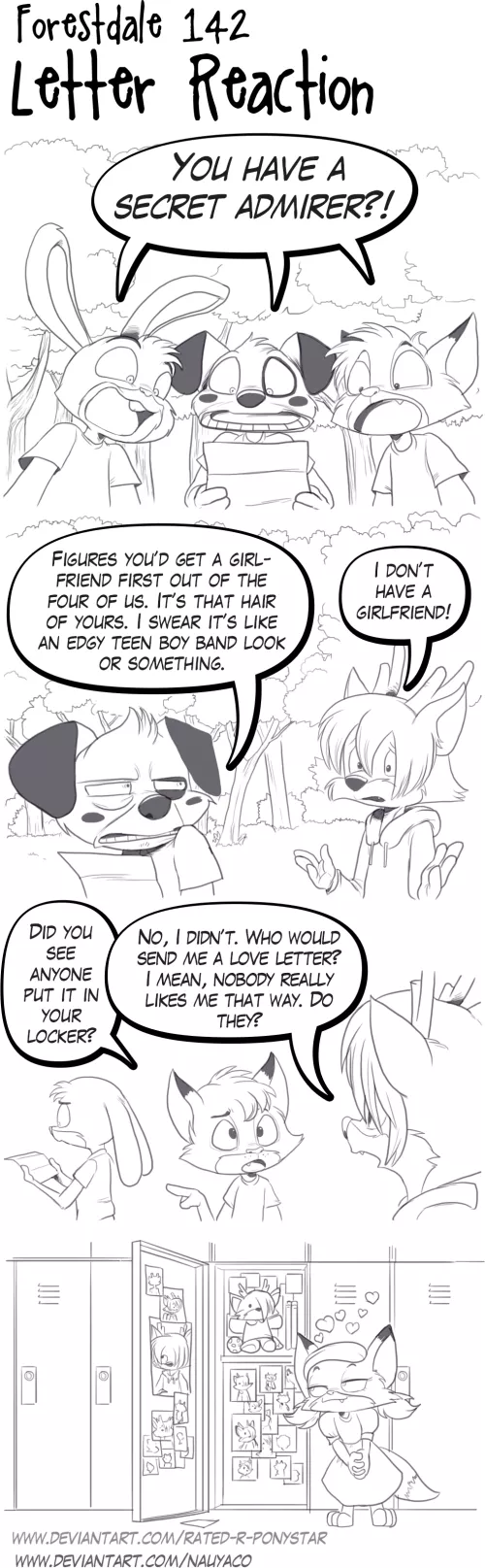 Forestdale 142: Letter Reaction (By Nauyaco and Talos Lives)