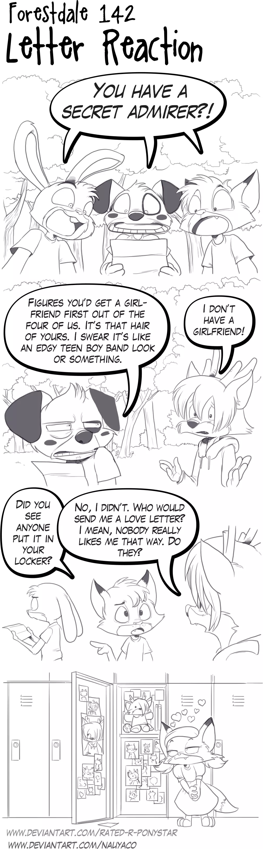 Forestdale 142: Letter Reaction (By Nauyaco and Talos Lives)