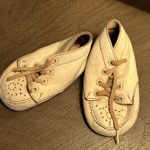 Found my leather baby boots