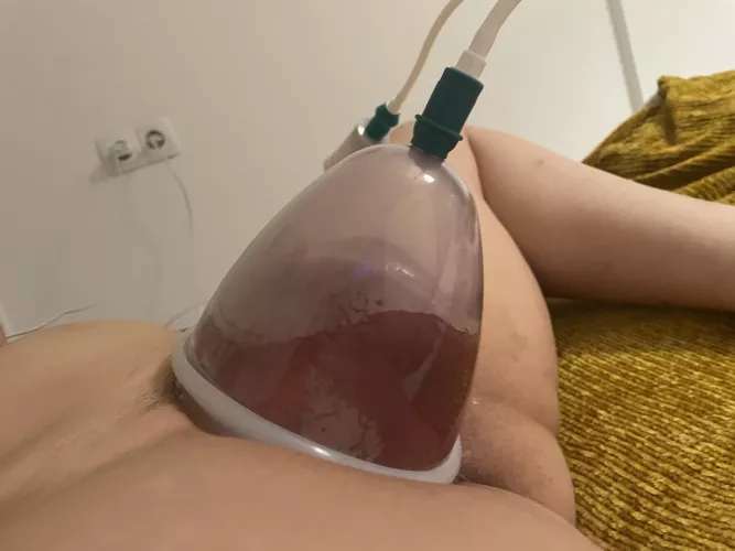 half way of filling my biggest cup yet 🥹[f]