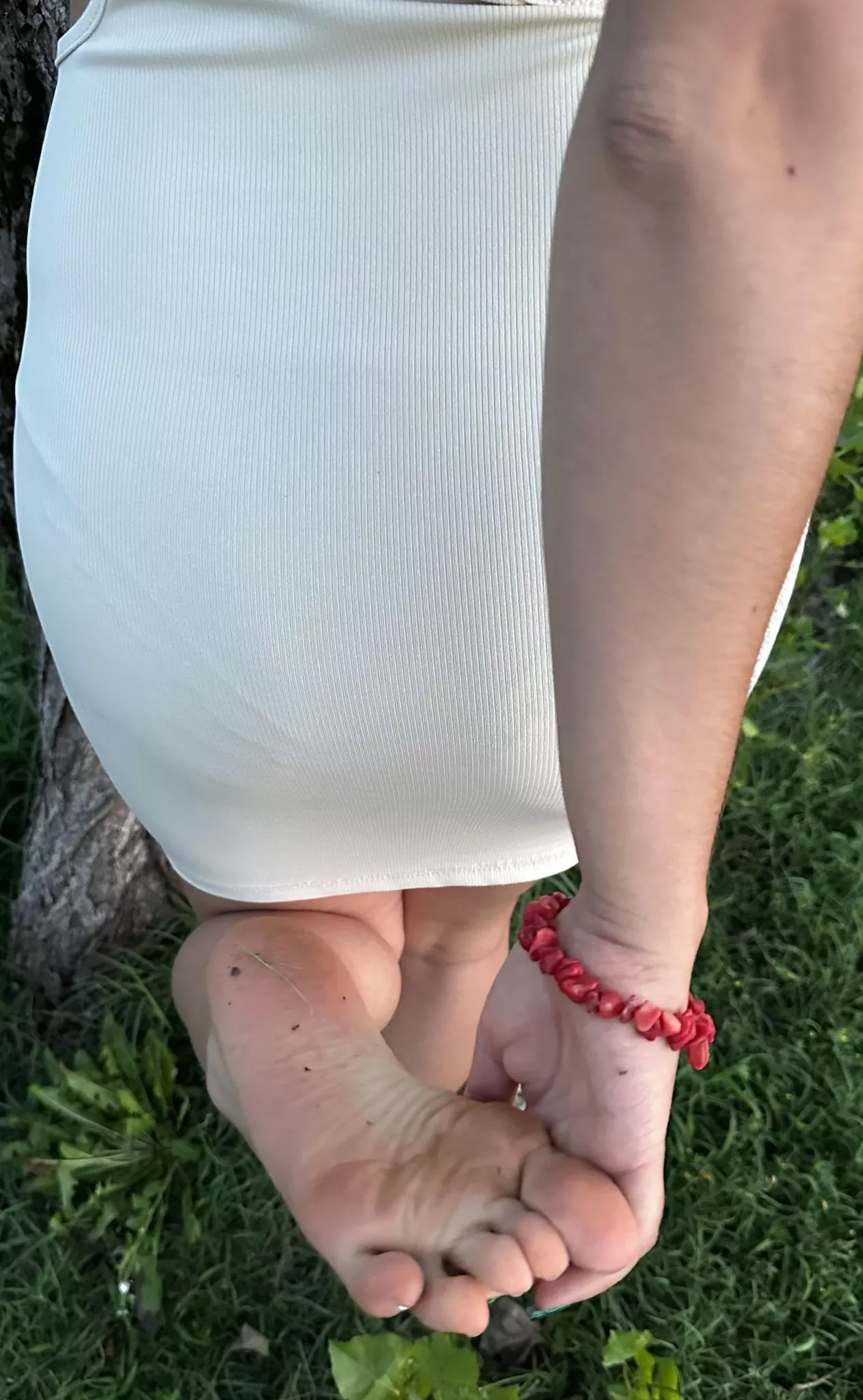 I am sure we can both agree, your face is the perfect place for my feet to rest F19