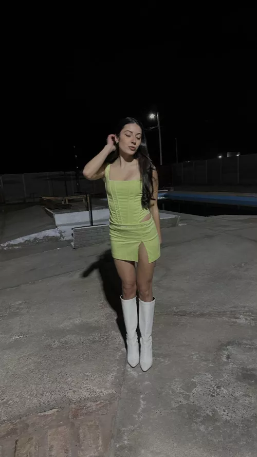 If I wear like this, do you let me walk home alone at night?