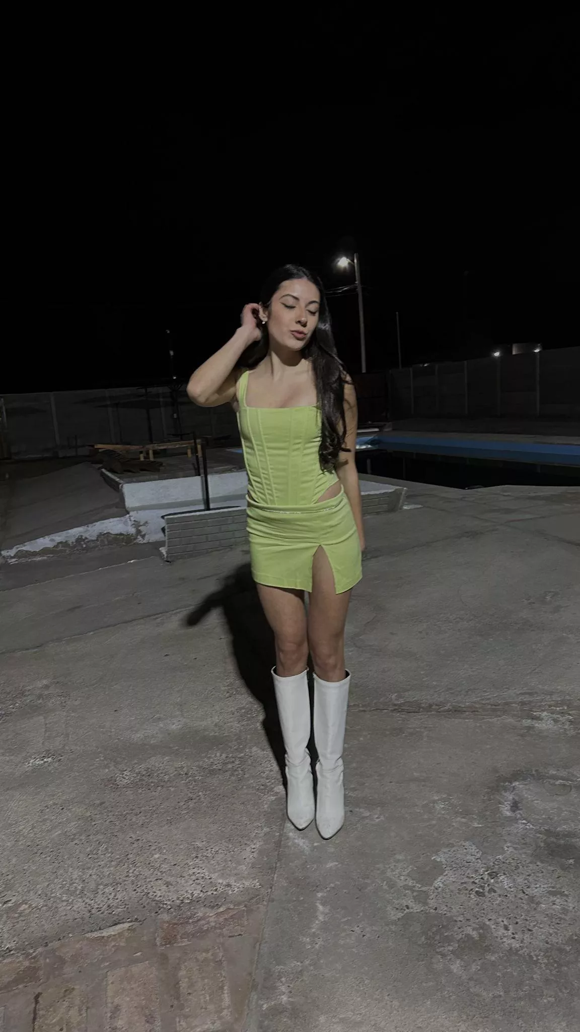 If I wear like this, do you let me walk home alone at night?