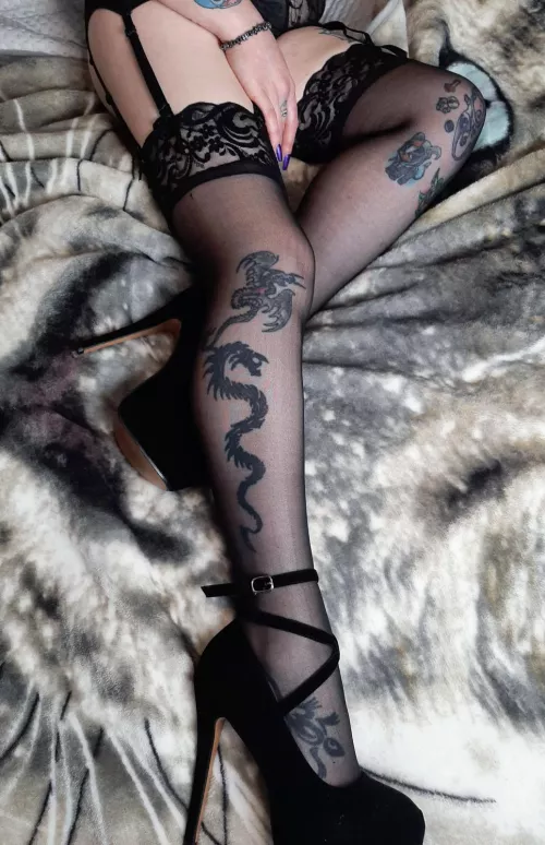 It's always better in stockings