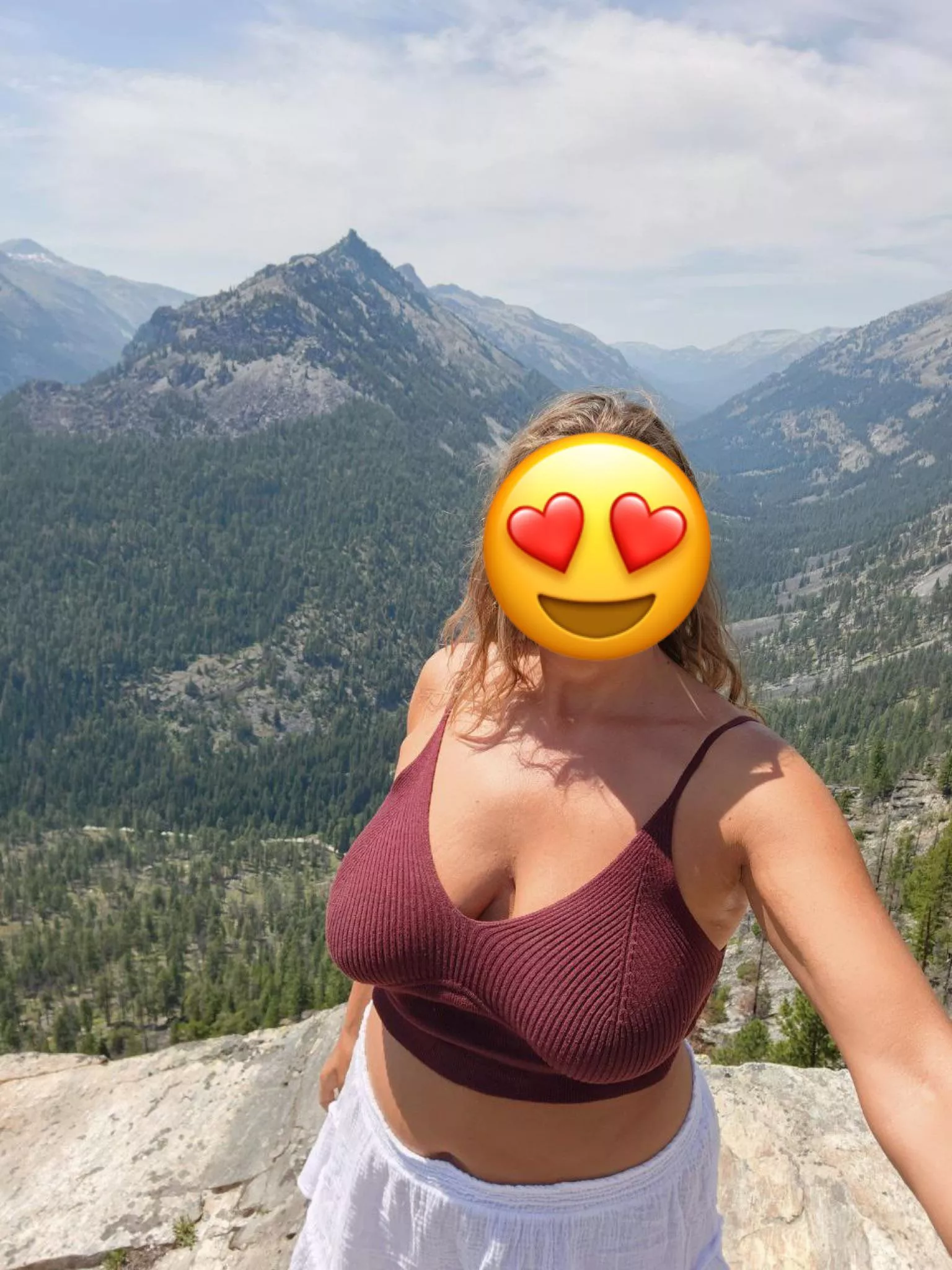 Just a grandma taking a hike in the Pocono mountains