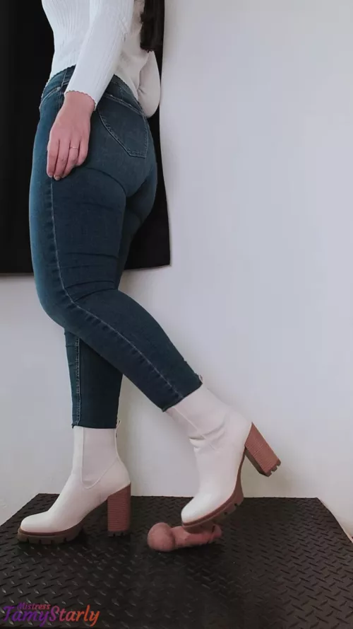 Just walking on something…