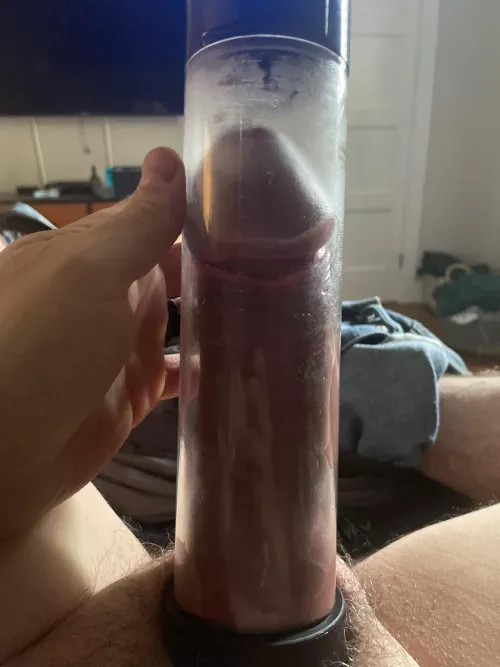 Pump session underway