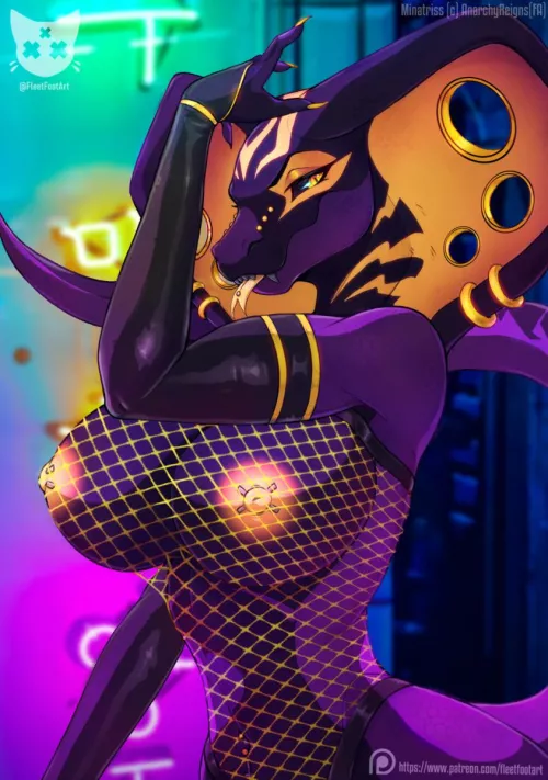 Purple snake [F] (fleet-foot)