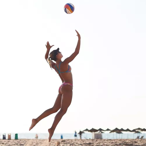 Raya Tsenova - Bulgarian beach volleyball player