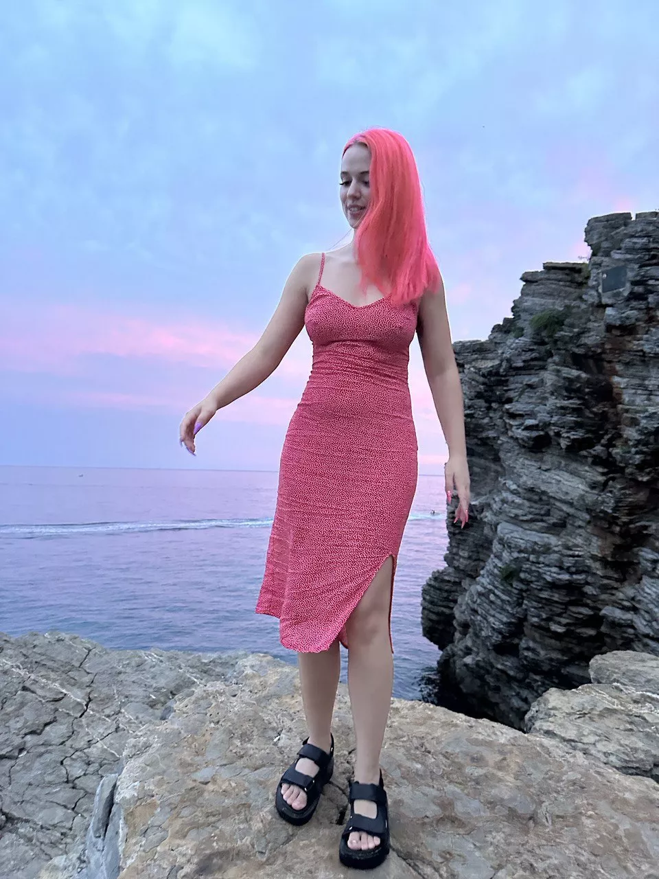 So pretty sunset and me