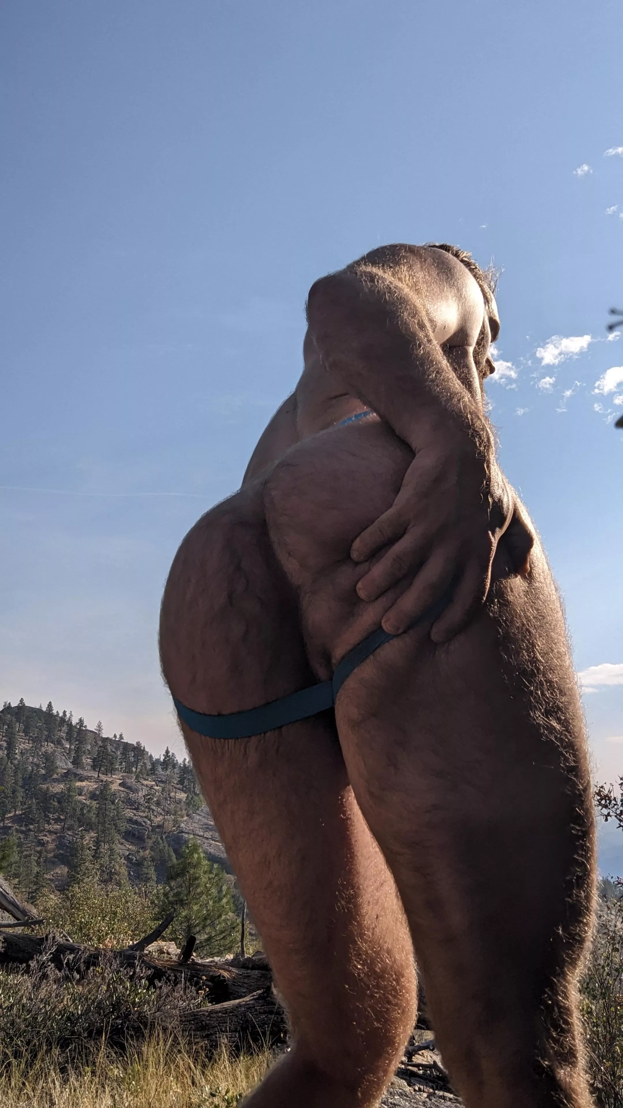 Someone come fuck my in front of these views