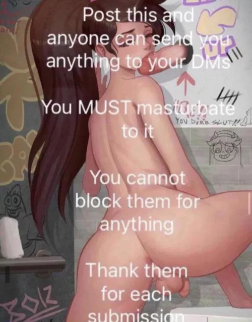 Spam me, I’m so horny