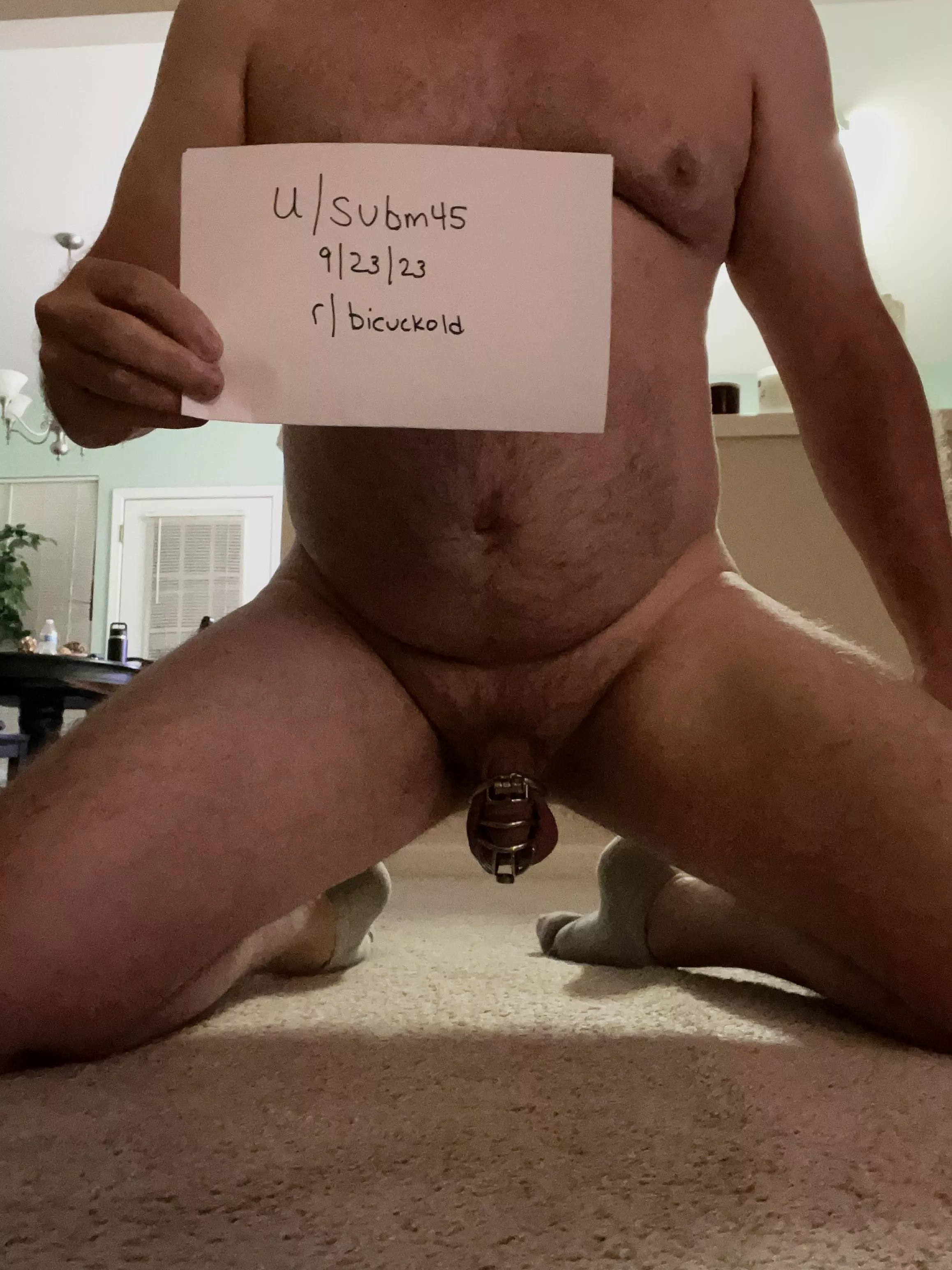 Verification post. Want to be a humiliated cuckold