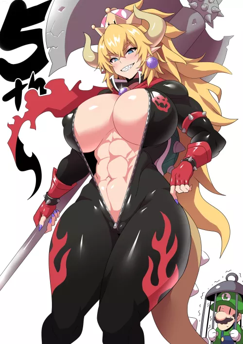 Bowsette 5th anniversary (konno tohiro)