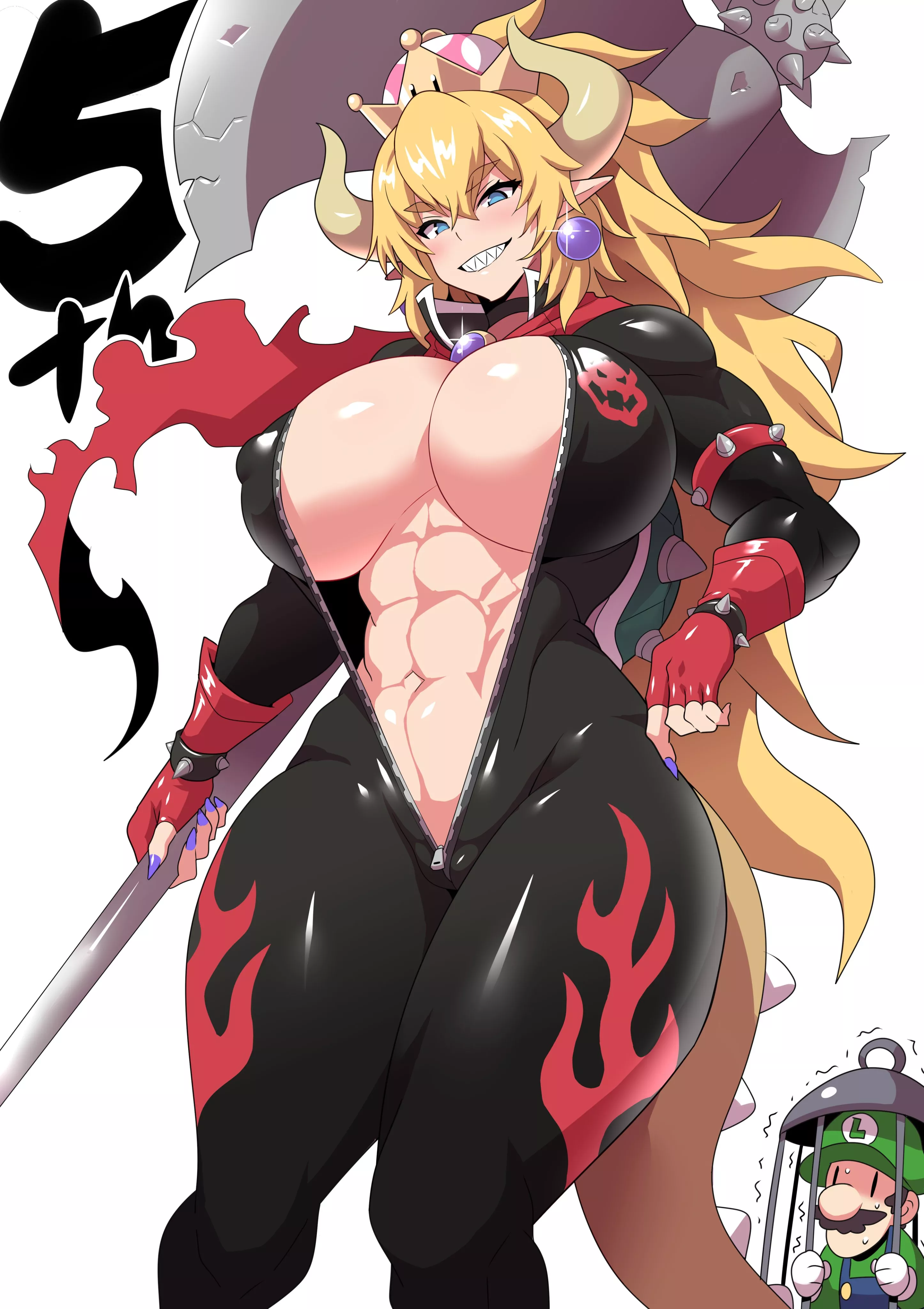 Bowsette 5th anniversary (konno tohiro)