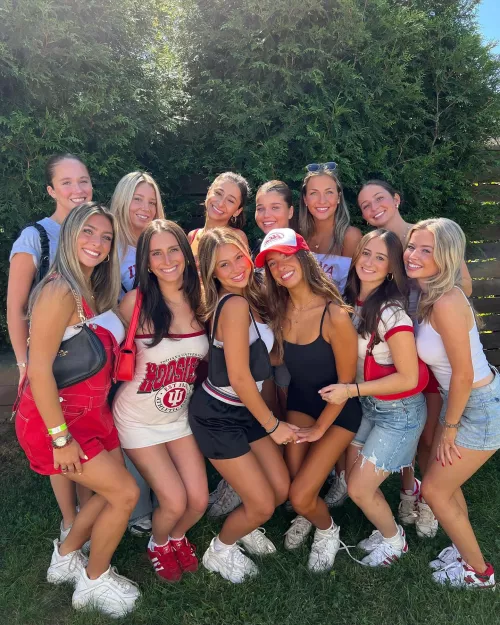 Hoosiers tailgate girls - something for everyone