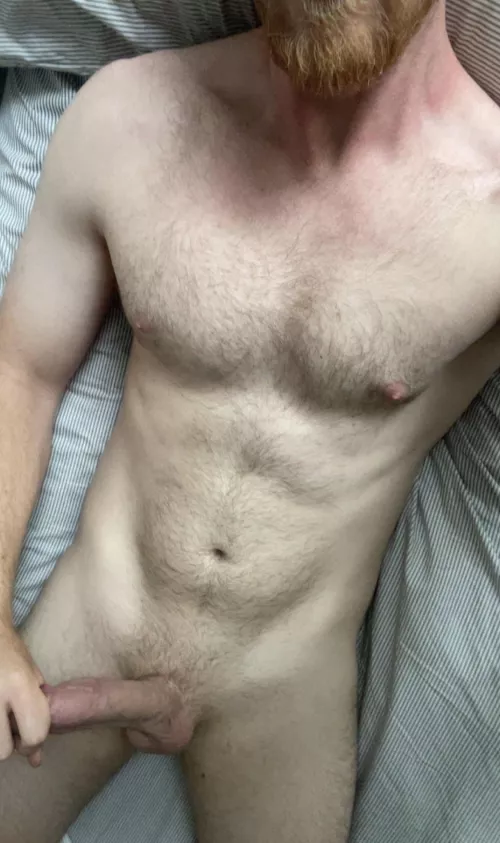 How about you sit on my face and play with my cock all afternoon?