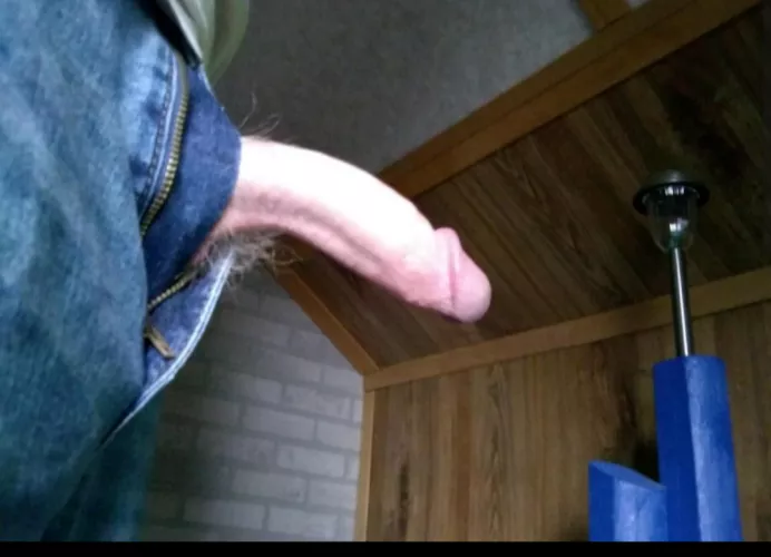 I'm so horny I don't have time to take off my jeans.