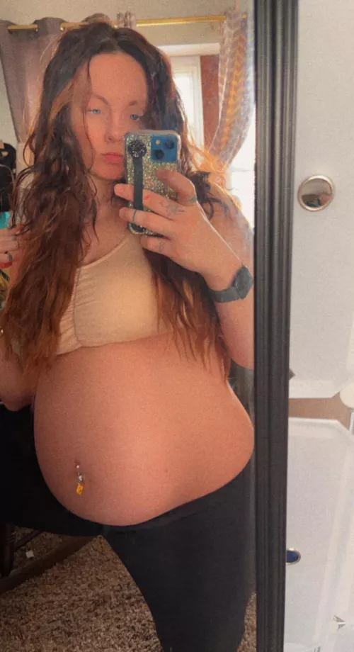Just a lil pregnant lol