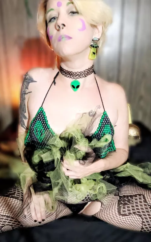 Just your local extraterrestrial slut