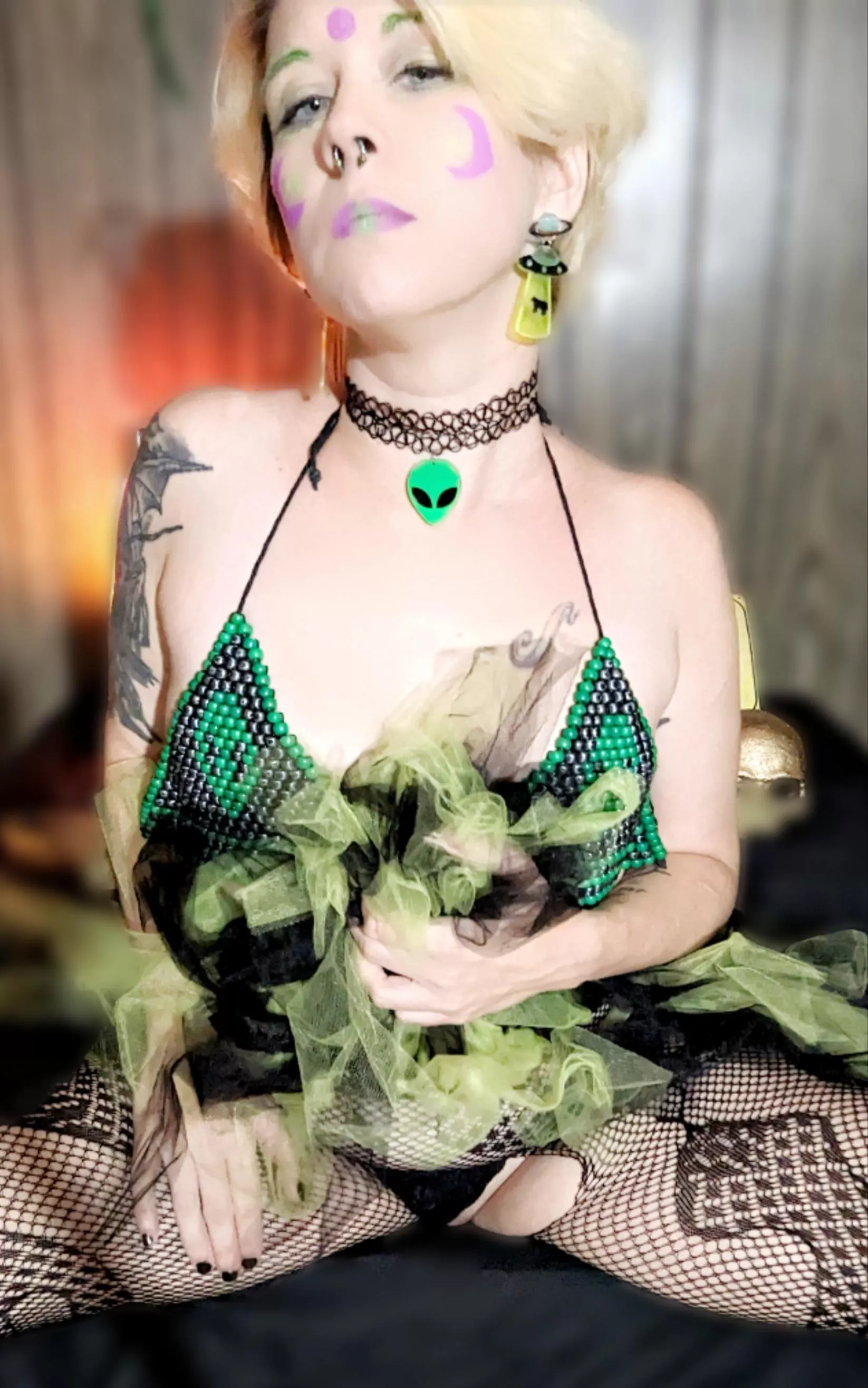 Just your local extraterrestrial slut