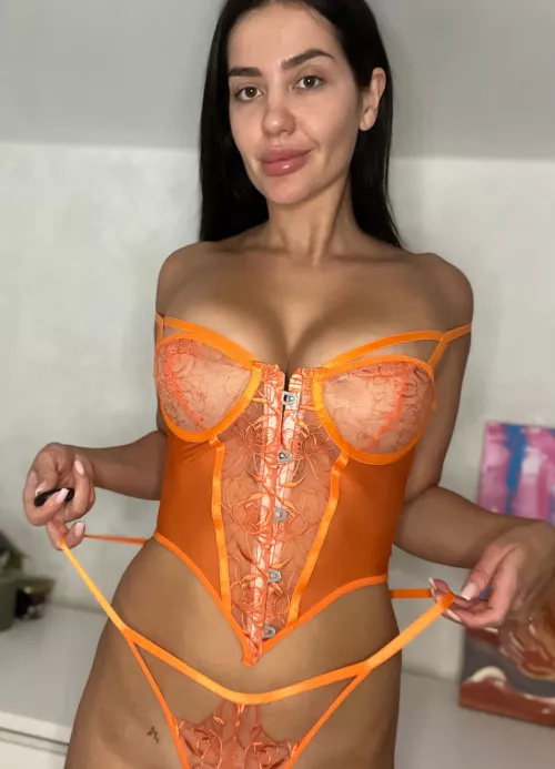 Let's get tangled up in orange ecstasy