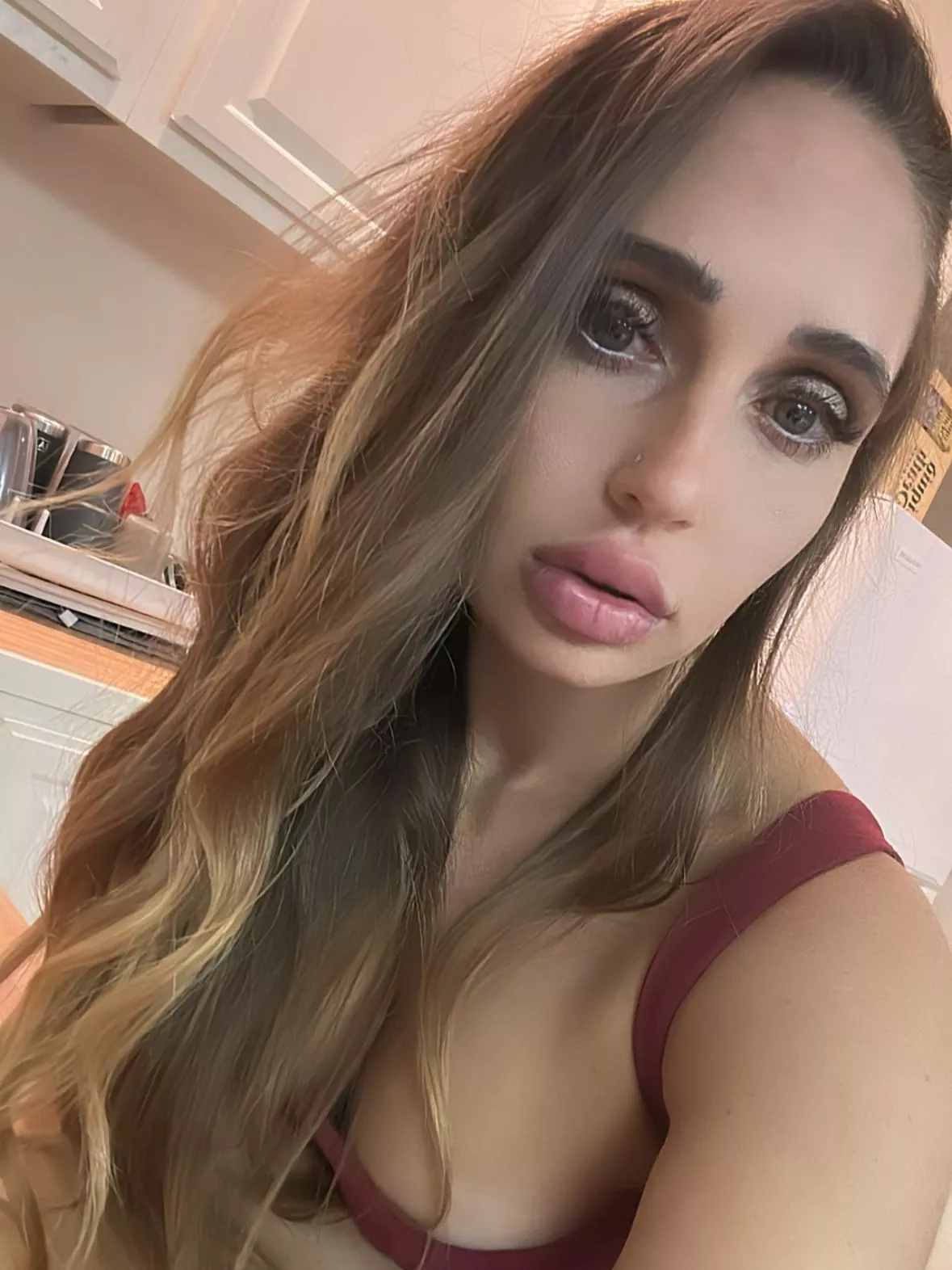 Lipstick or let the bruises show?