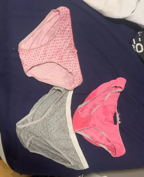My collection of panties that I stole from my sis. Thoughts?