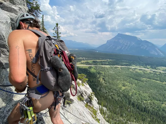 Only essentials allowed... lots of exposure.