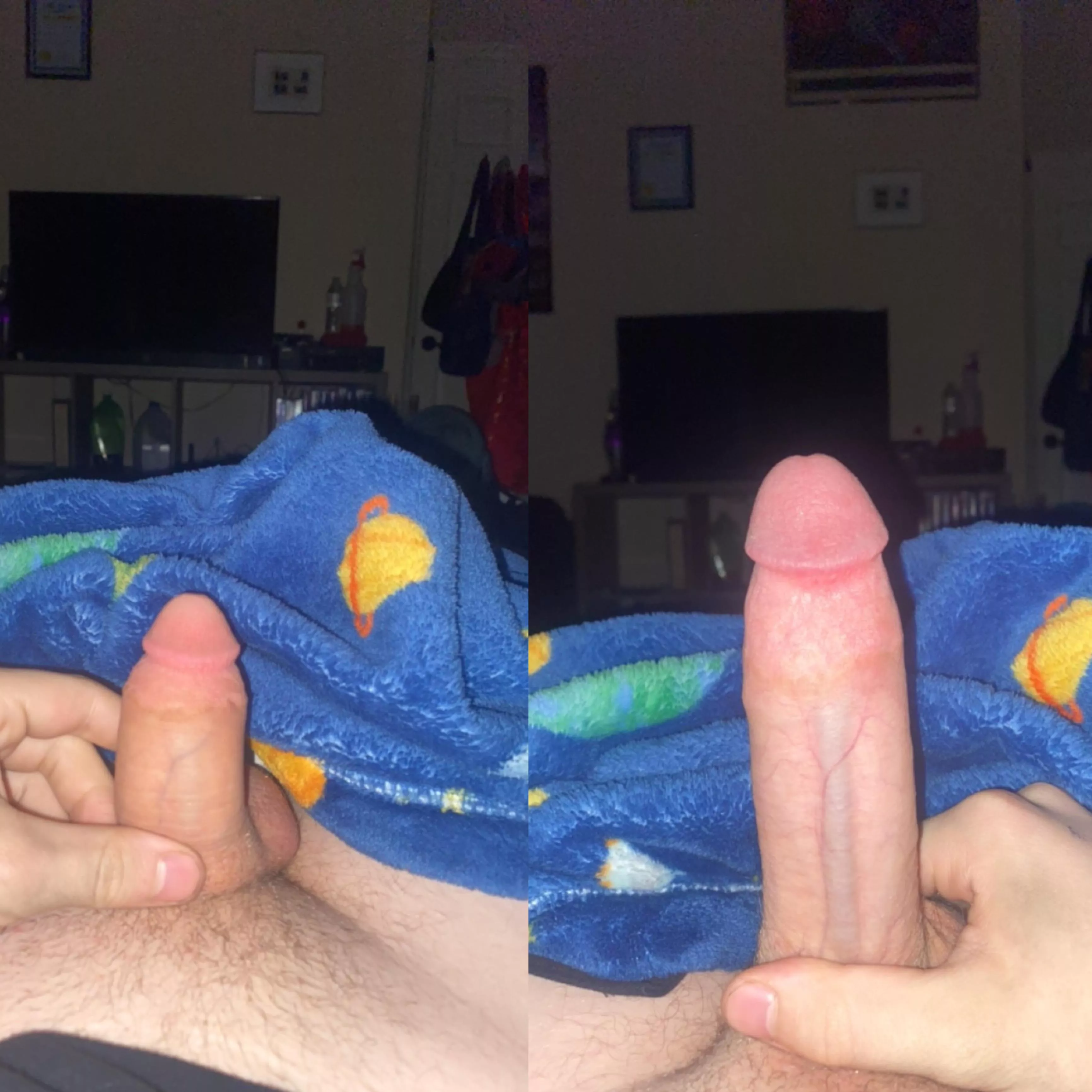 Soft vs hard if definitely a grower not a shower