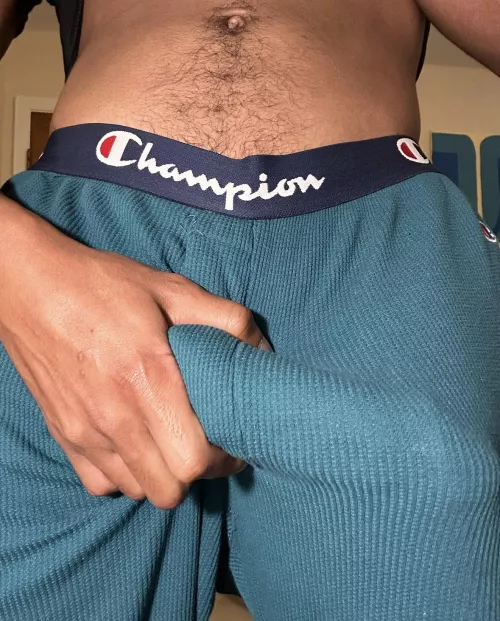 This is what happens when I don’t have underwear on