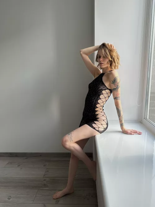 Tight dress shows off my body