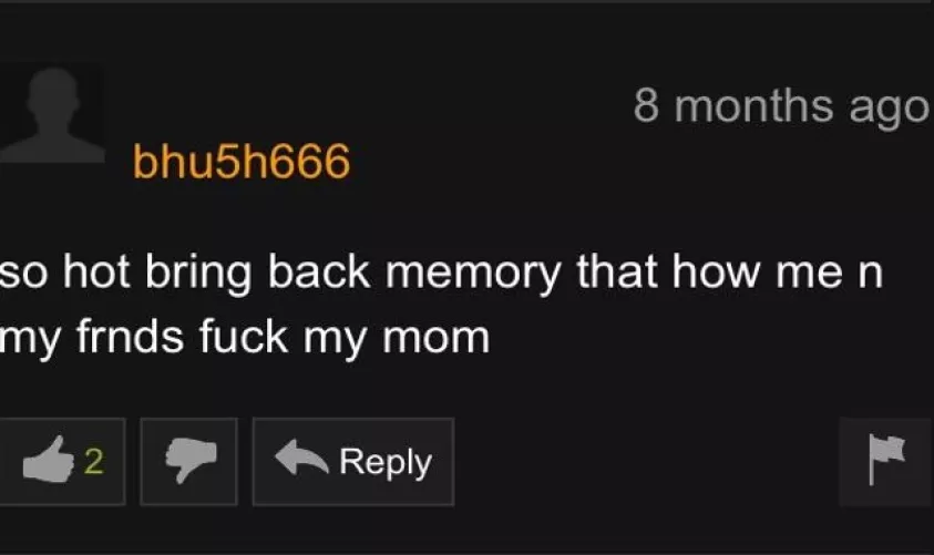 When you get flashbacks while watching porn