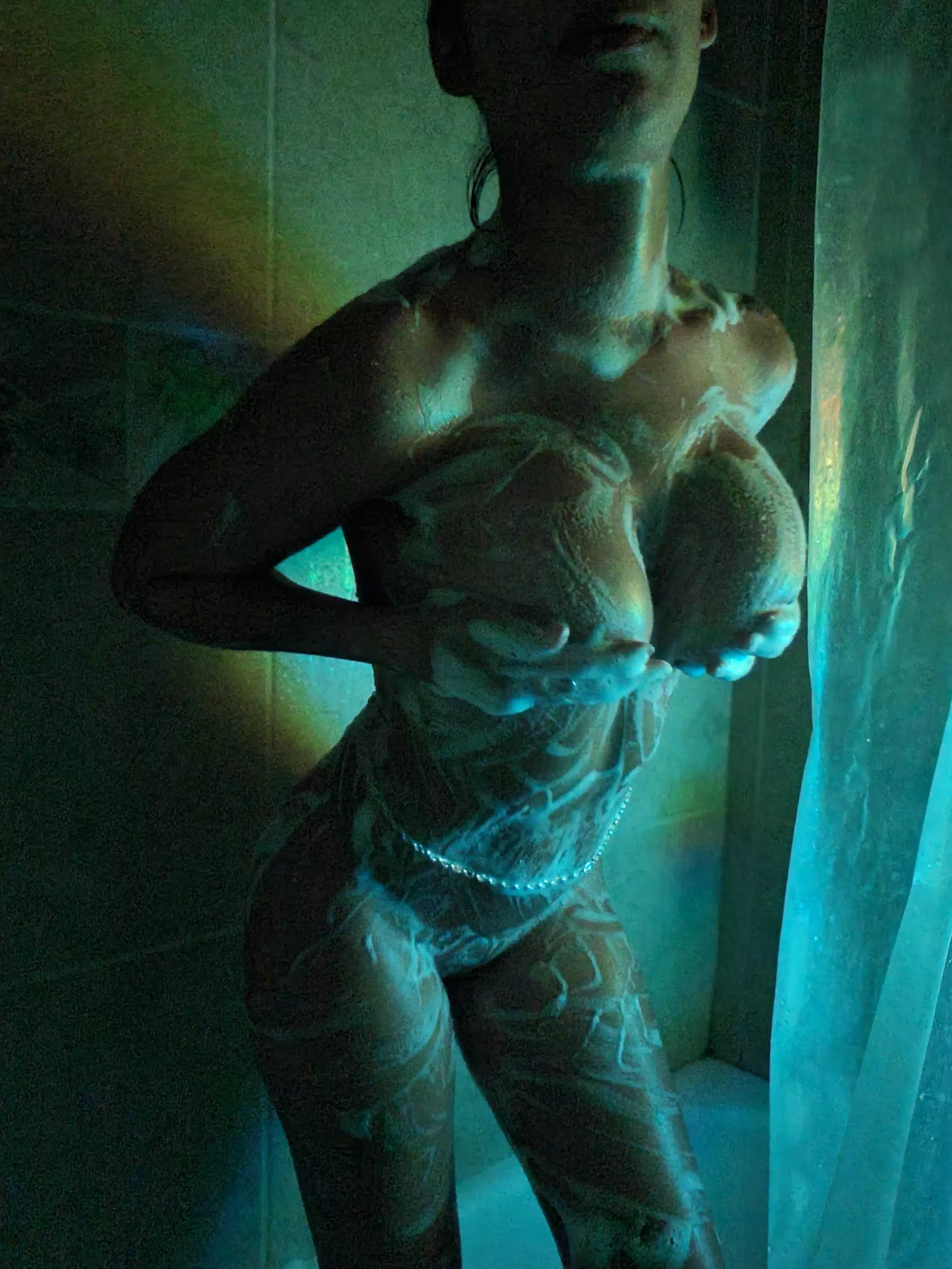 Who wants to help me rinse off?