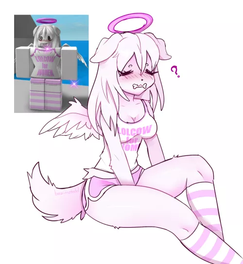 Any other Roblox furries? (art by me)