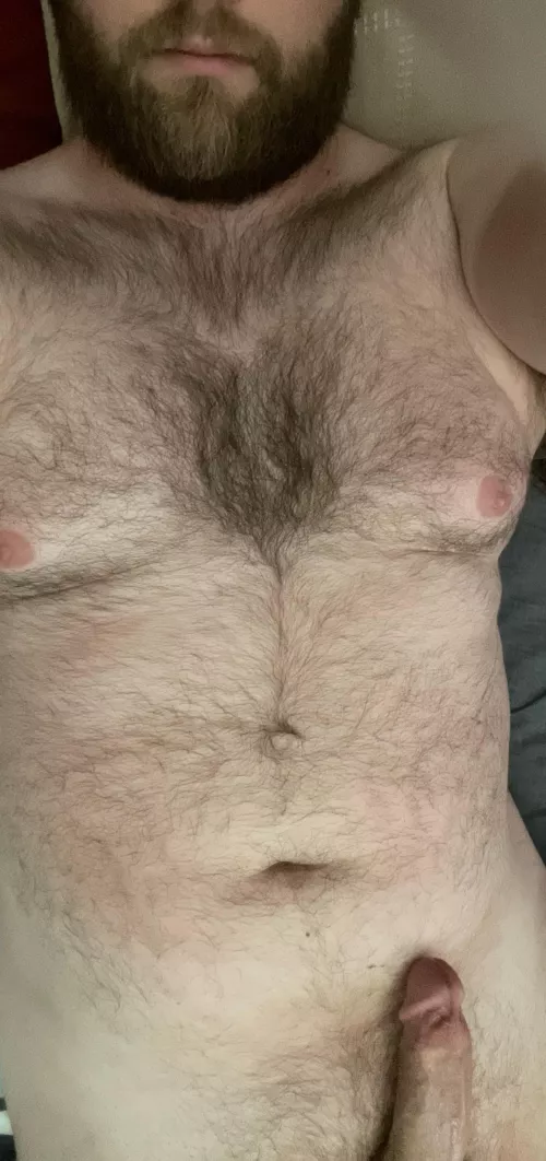 Enjoying a quick tug before work