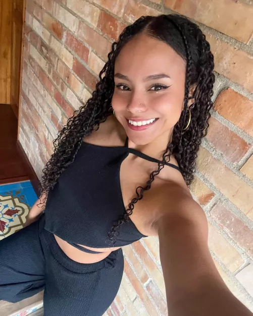 Feeling good wearing all black