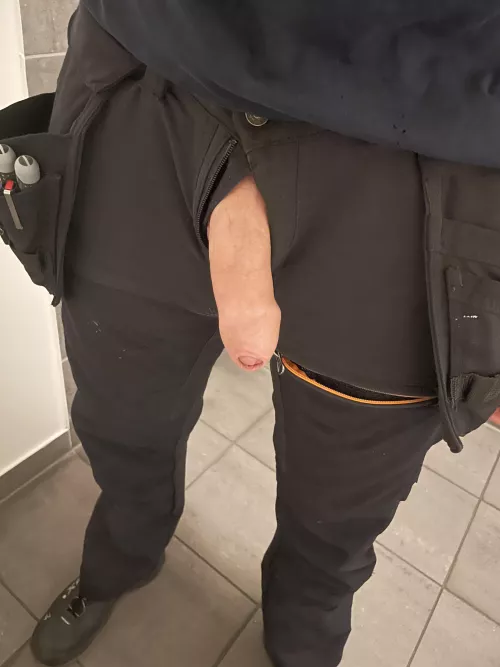 Flashing my softie at work..